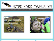 Tablet Screenshot of clyderiverfoundation.org